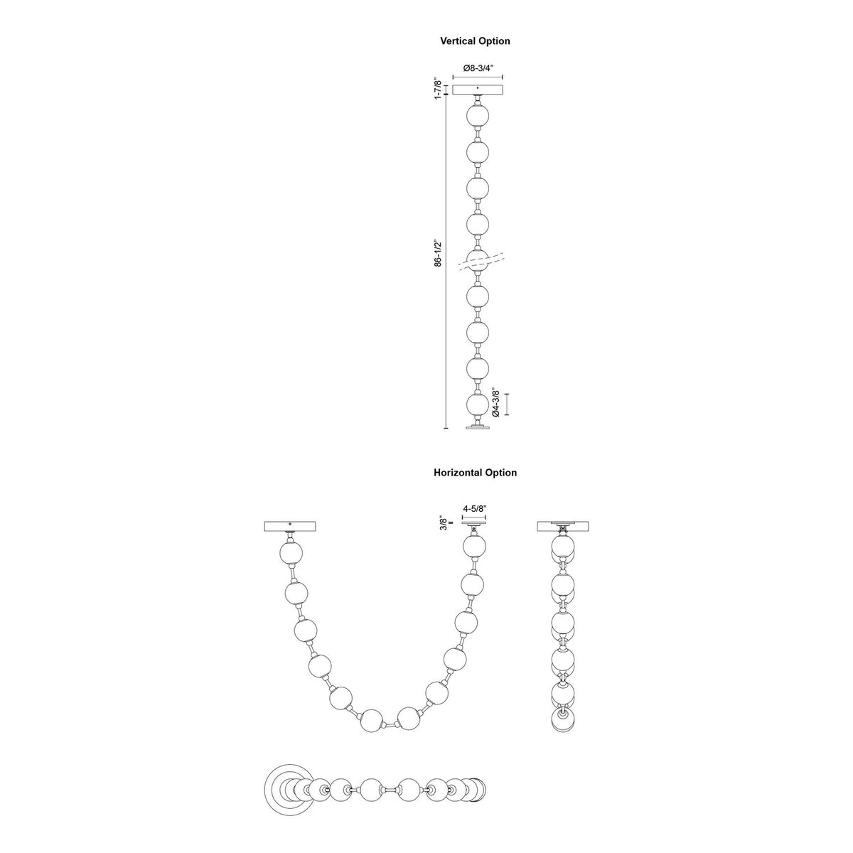 ALORA, MARNI PENDANTS, PENDANT LIGHT