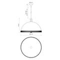 KUZCO LIGHTING INC, DORAL PENDANTS, PENDANT LIGHT