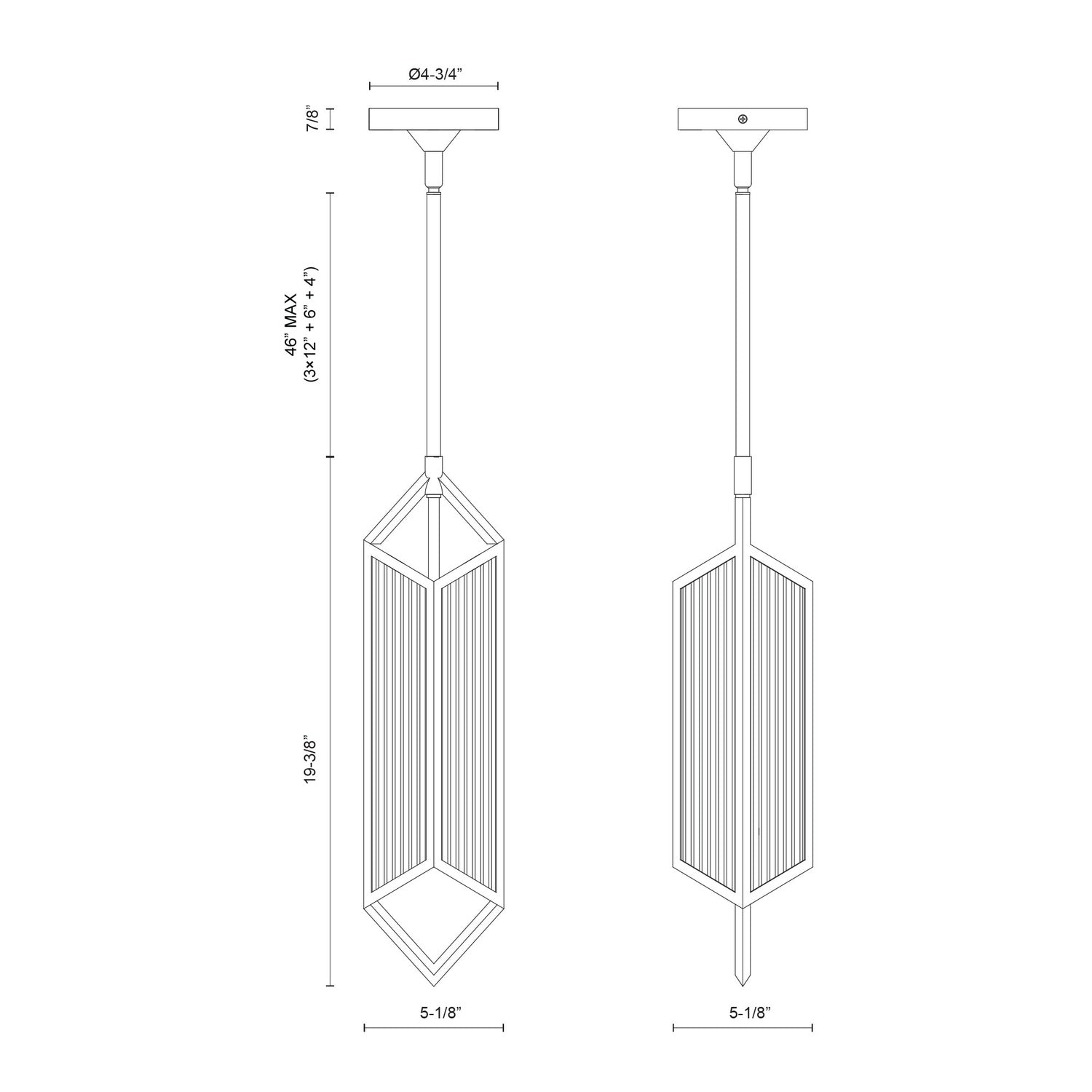 KUZCO LIGHTING INC, CAIRO PENDANTS, PENDANT LIGHT