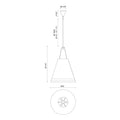 ALORA, BRICKELL PENDANTS, PENDANT LIGHT