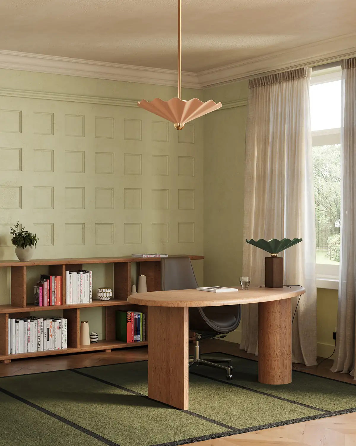 KUZCO LIGHTING INC, FURROW PENDANTS, PENDANT LIGHT