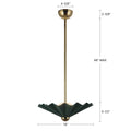 KUZCO LIGHTING INC, FURROW PENDANTS, PENDANT LIGHT