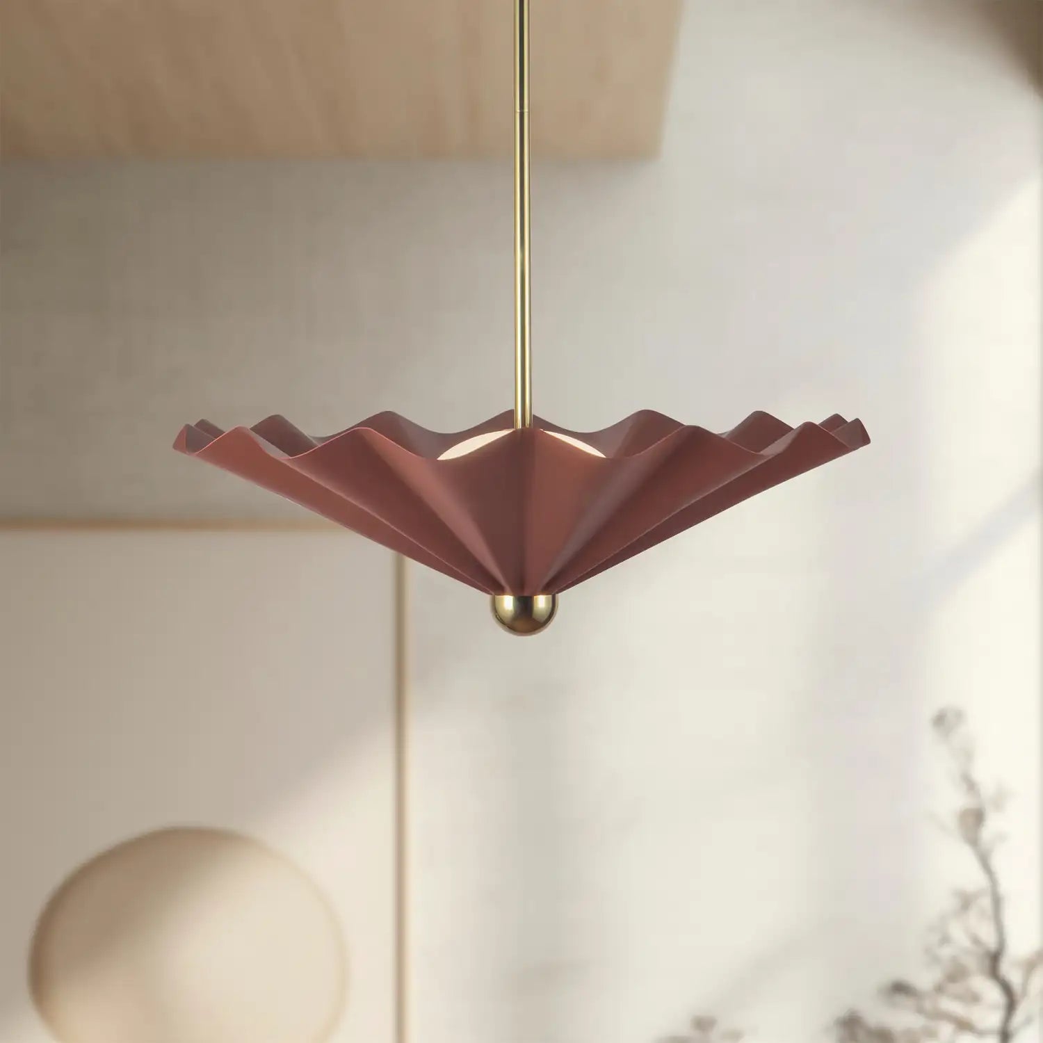 KUZCO LIGHTING INC, FURROW PENDANTS, PENDANT LIGHT