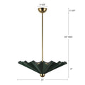 KUZCO LIGHTING INC, FURROW PENDANTS, PENDANT LIGHT