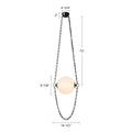 KUZCO LIGHTING INC, PETRA PENDANTS, PENDANT LIGHT