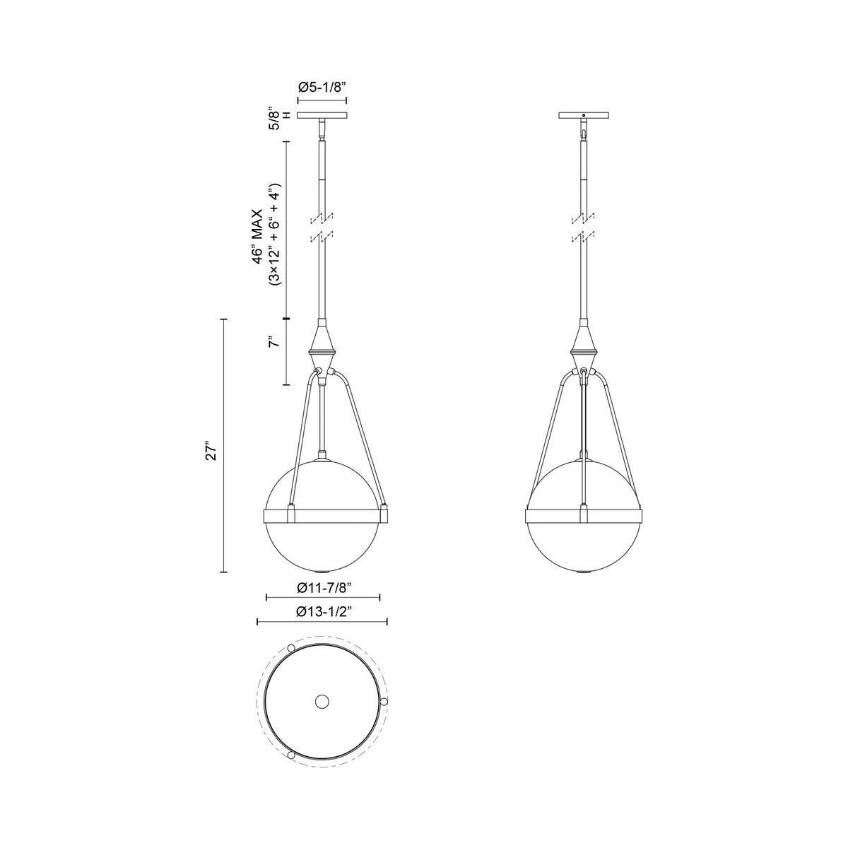 ALORA, HARMONY PENDANTS, PENDANT LIGHT