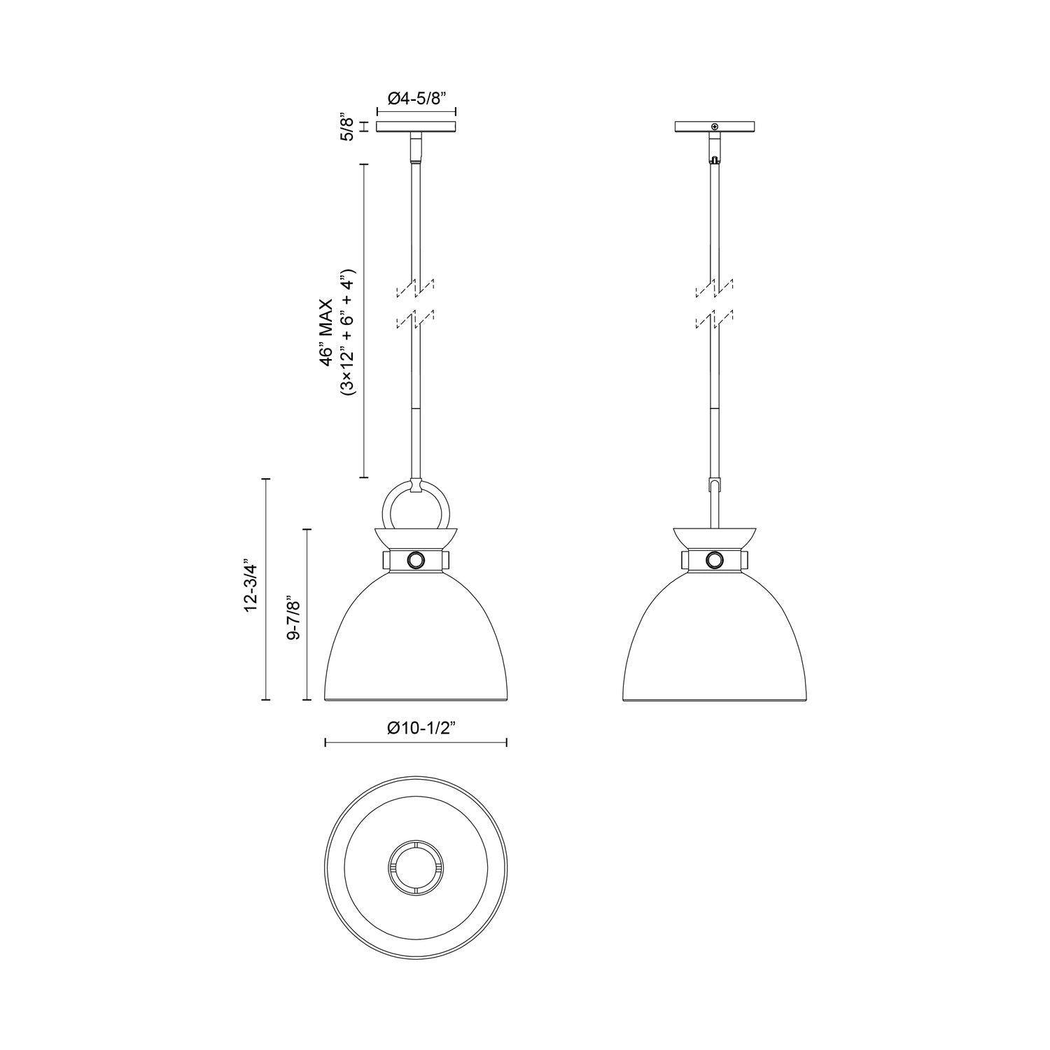ALORA, WALDO PENDANTS, PENDANT LIGHT