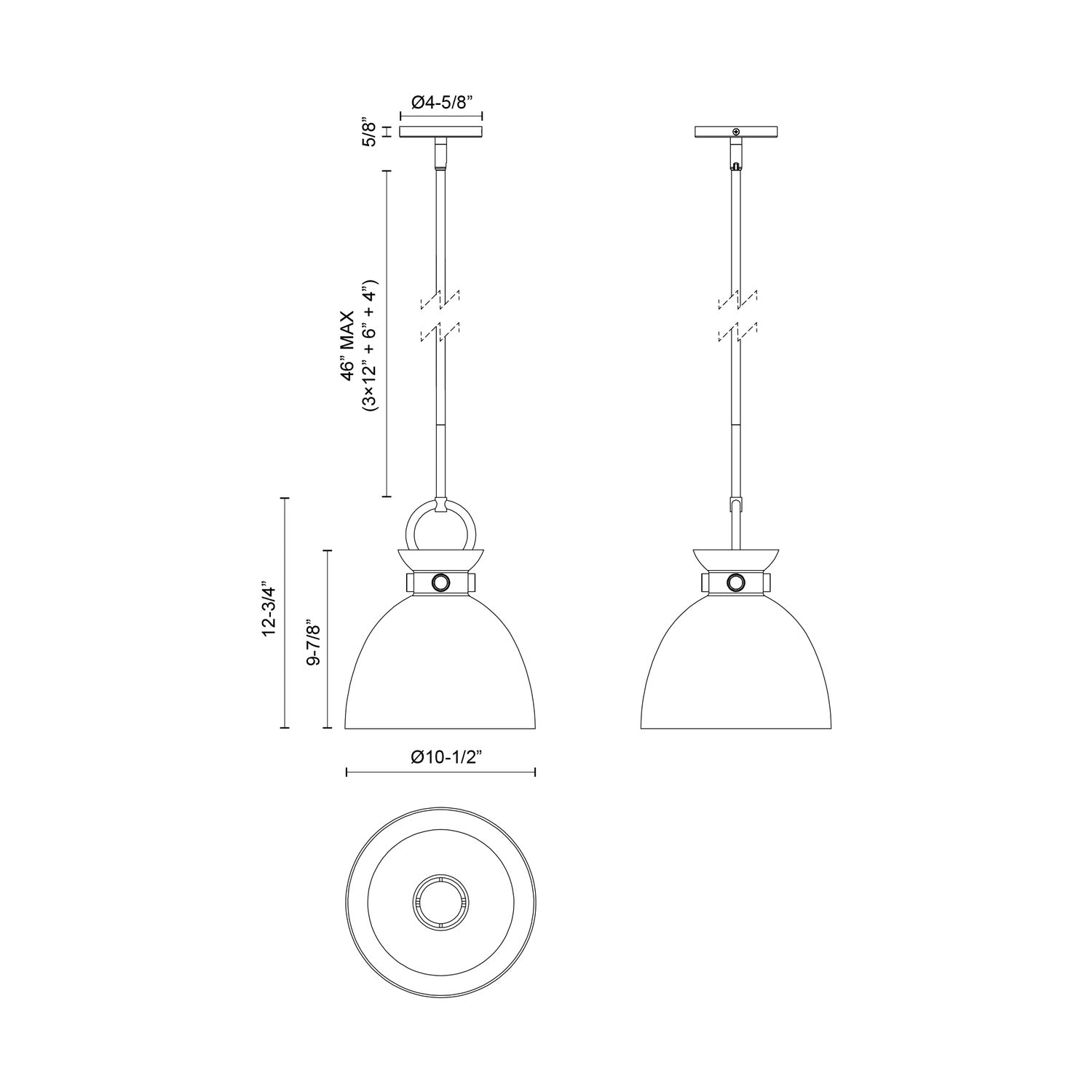 KUZCO LIGHTING INC, WALDO PENDANTS, PENDANT LIGHT