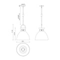 ALORA, WALDO PENDANTS, PENDANT LIGHT
