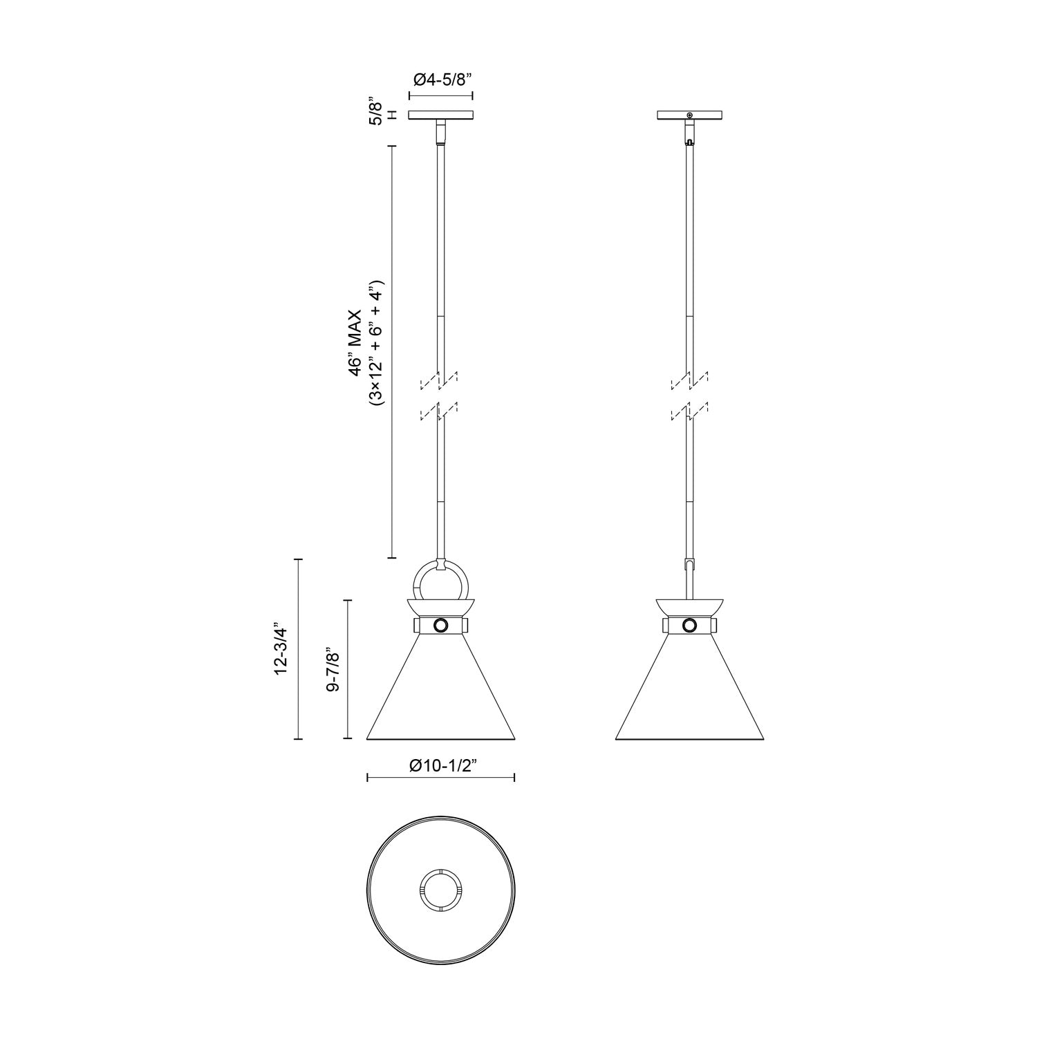 ALORA, EMERSON PENDANTS, PENDANT LIGHT