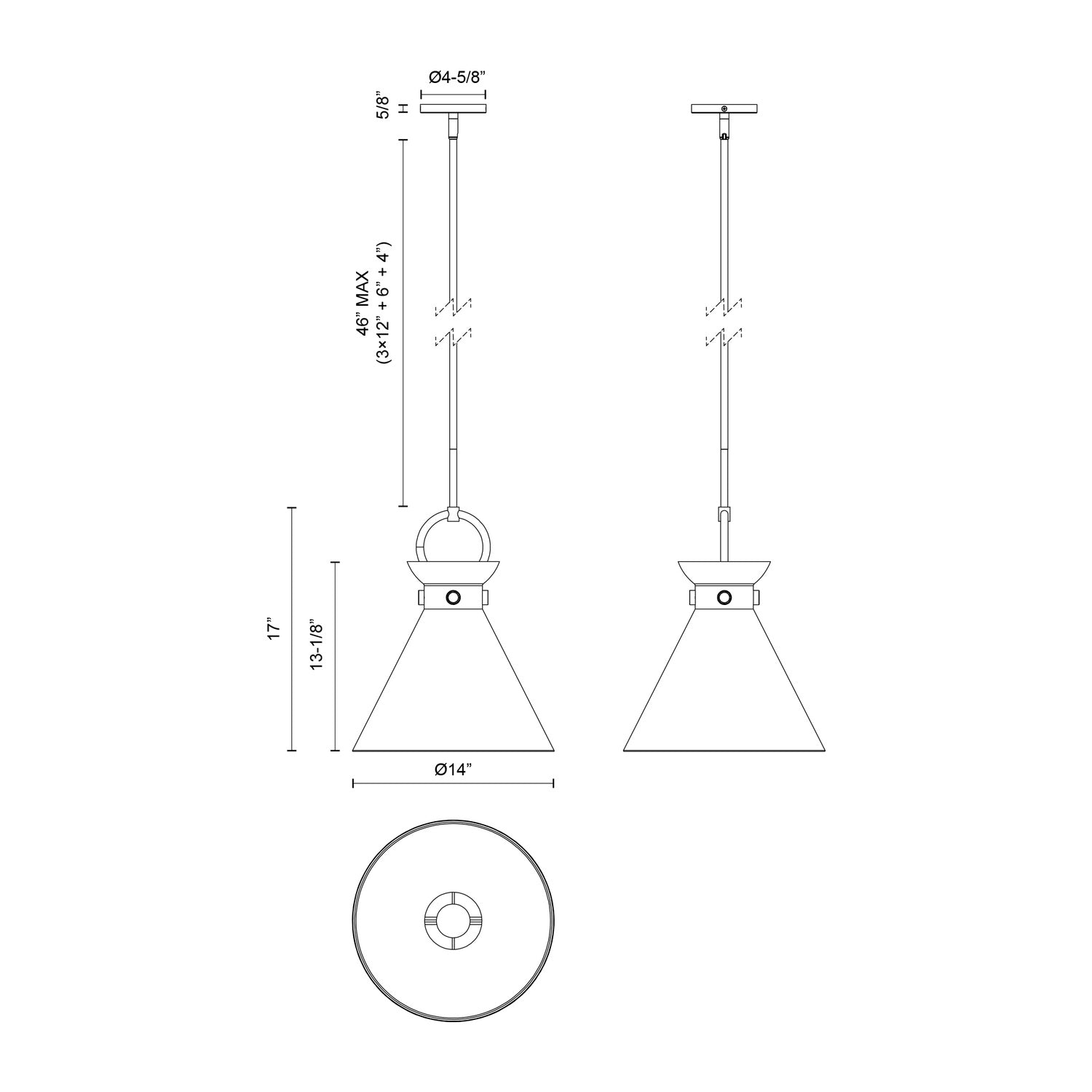 ALORA, EMERSON PENDANTS, PENDANT LIGHT