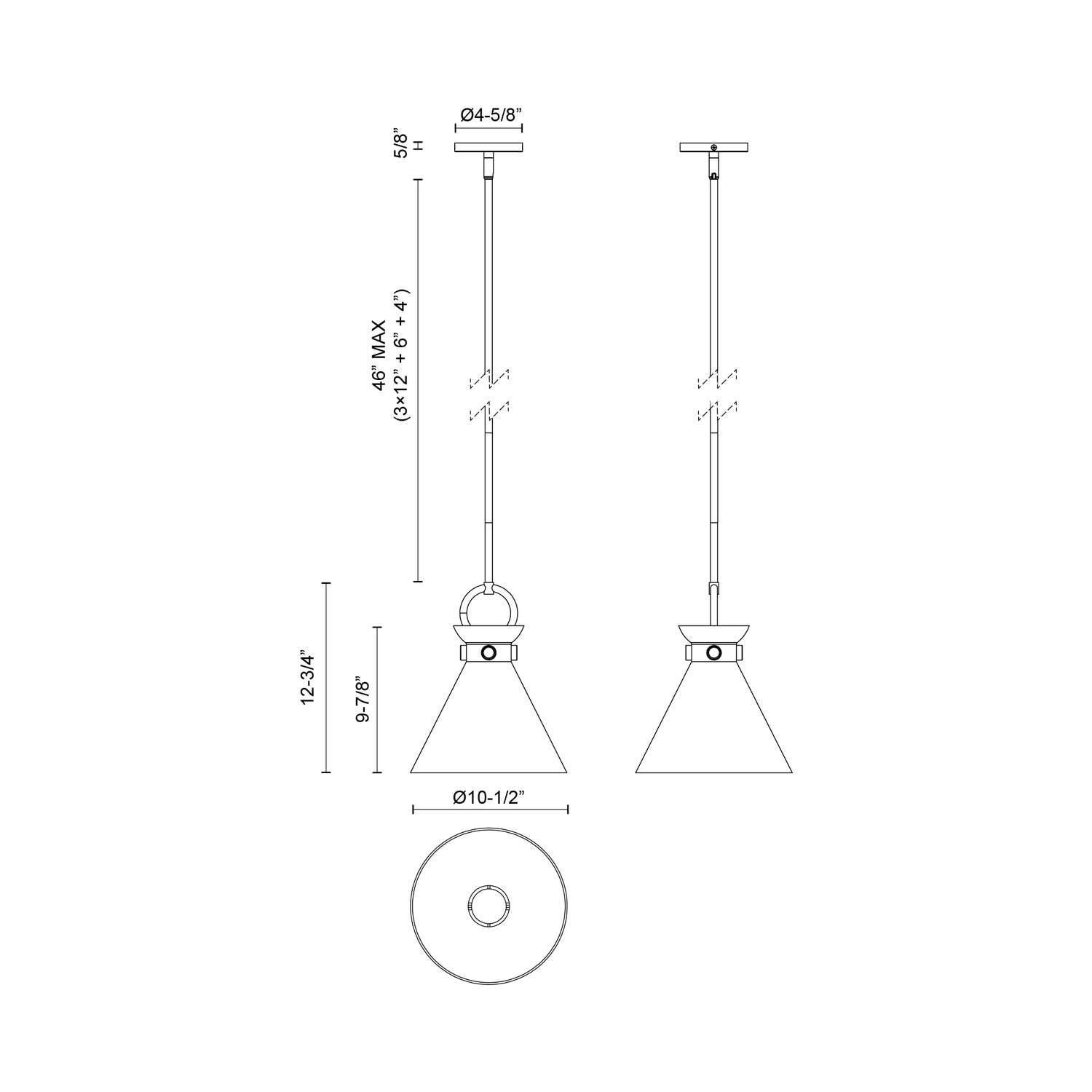 ALORA, EMERSON PENDANTS, PENDANT LIGHT