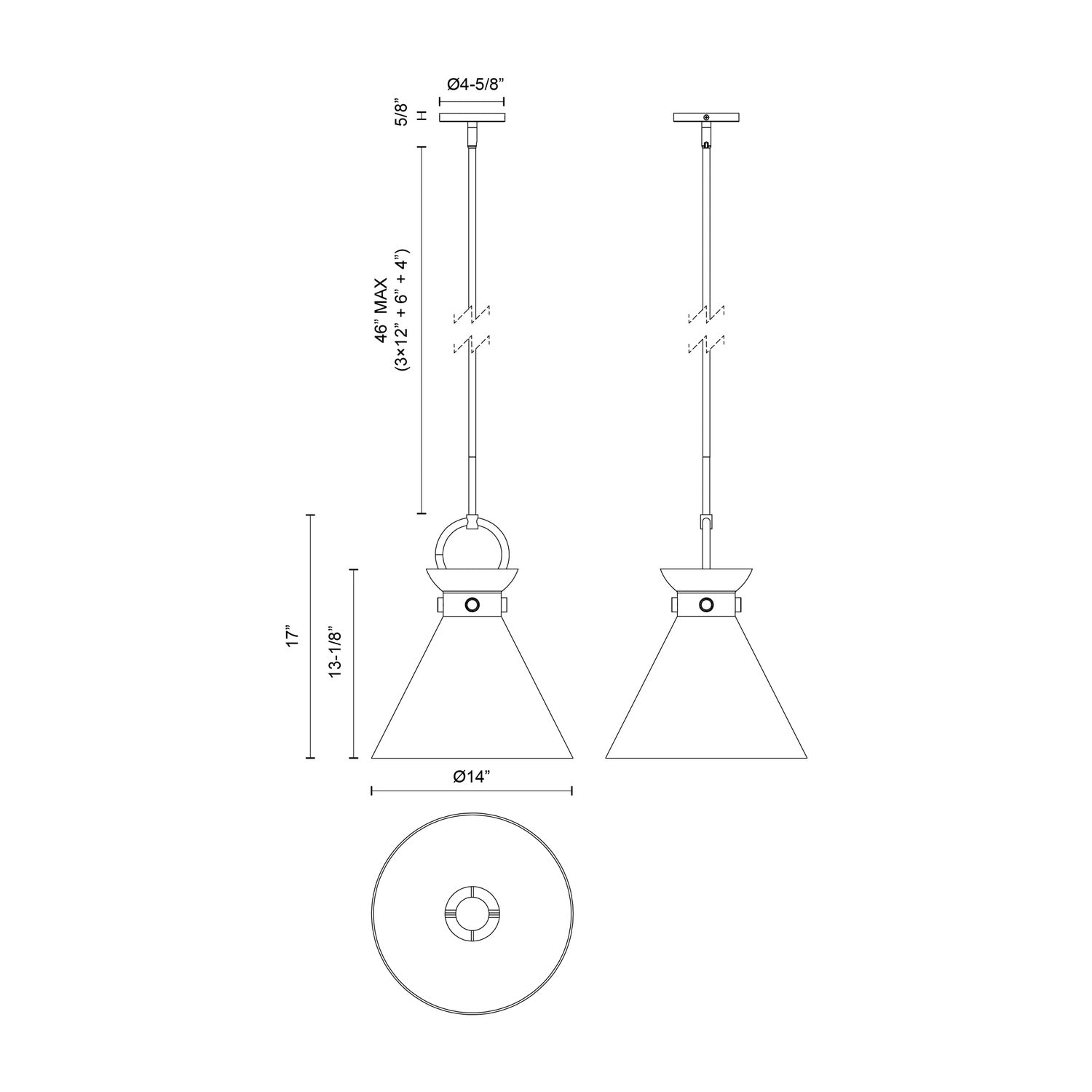 ALORA, EMERSON PENDANTS, PENDANT LIGHT
