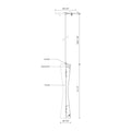 KUZCO LIGHTING INC, ROBSON PENDANTS, PENDANT LIGHT
