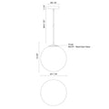 KUZCO LIGHTING INC, MARCO LED PENDANTS, PENDANT LIGHT