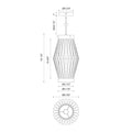 ALORA, HANA PENDANTS, PENDANT LIGHT