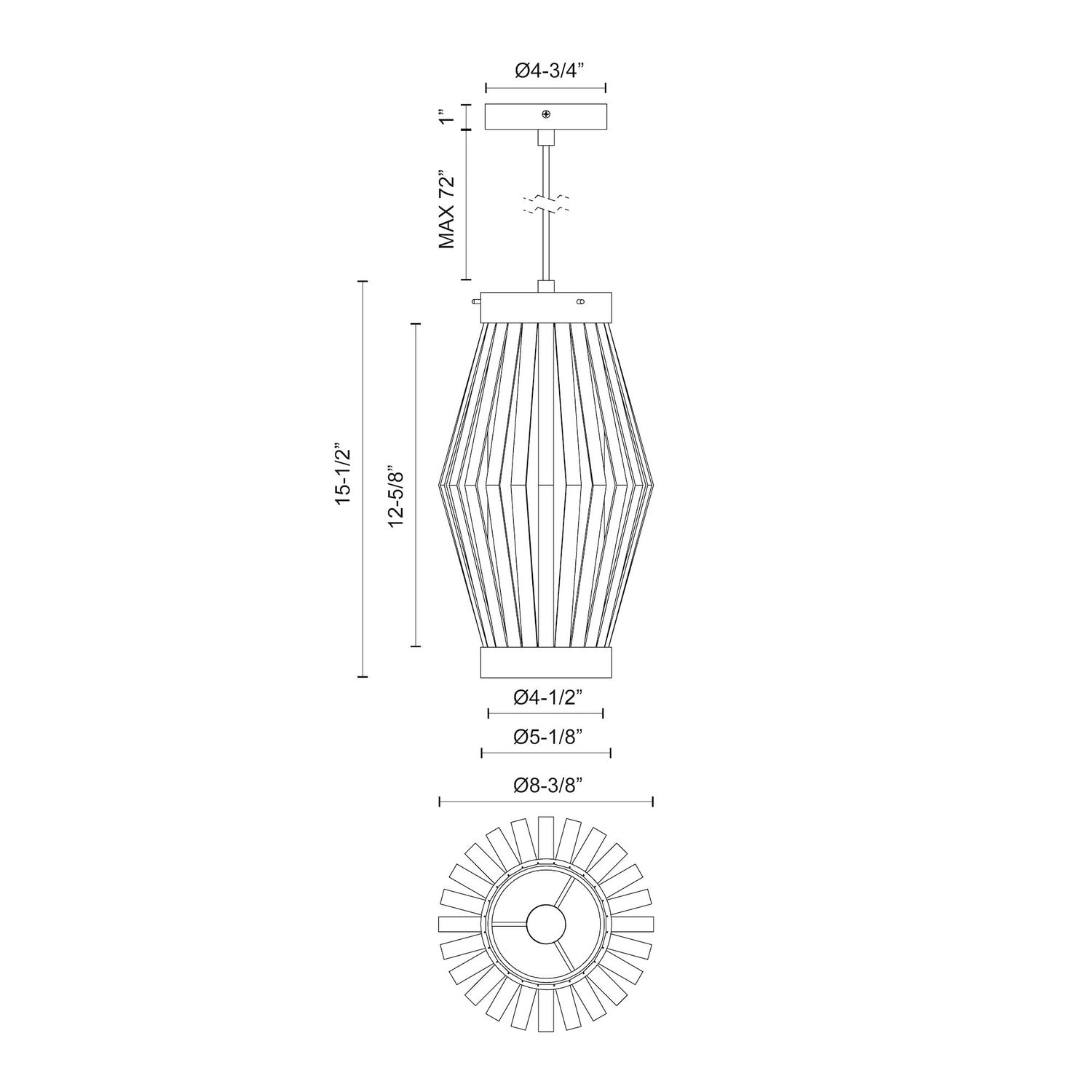ALORA, HANA PENDANTS, PENDANT LIGHT