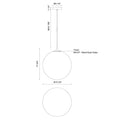 KUZCO LIGHTING INC, MARCO LED PENDANTS, PENDANT LIGHT