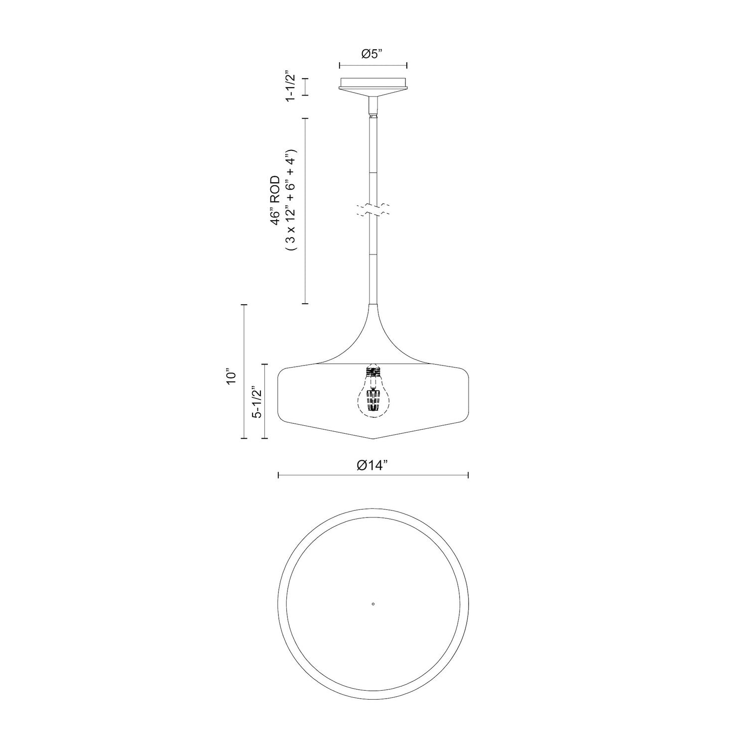 ALORA, LINCOLN PENDANTS, PENDANT LIGHT