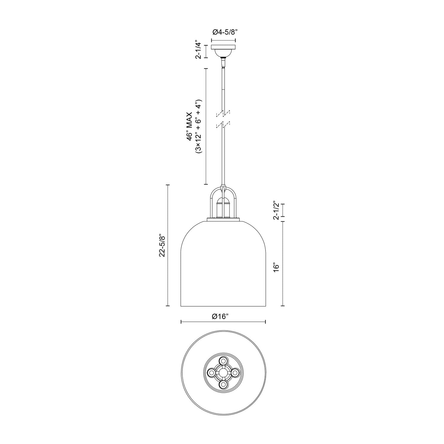ALORA, LANCASTER PENDANTS, PENDANT LIGHT