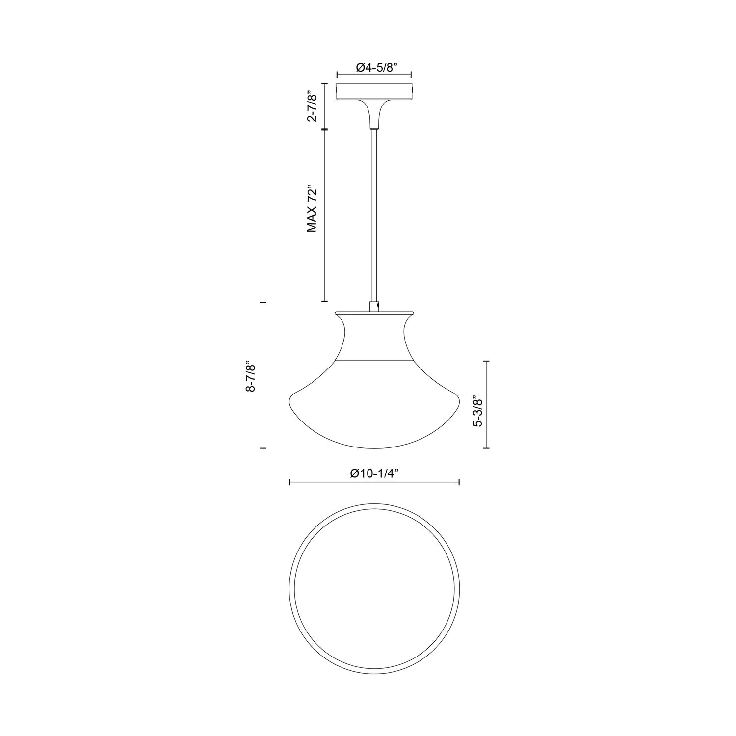 KUZCO LIGHTING INC, MARCEL PENDANTS, PENDANT LIGHT