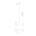 KUZCO LIGHTING INC, FLUX PENDANTS, PENDANT LIGHT
