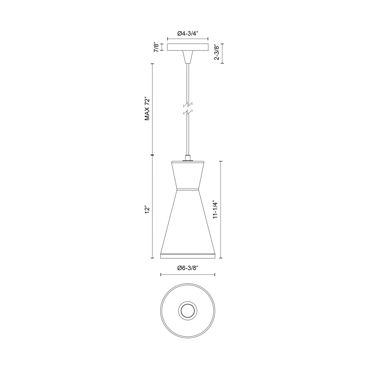 KUZCO LIGHTING INC, BETTY PENDANTS, PENDANT LIGHT