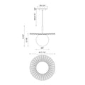 ALORA, PLUME PENDANTS, PENDANT LIGHT