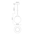ALORA, NOUVEAU PENDANTS, PENDANT LIGHT