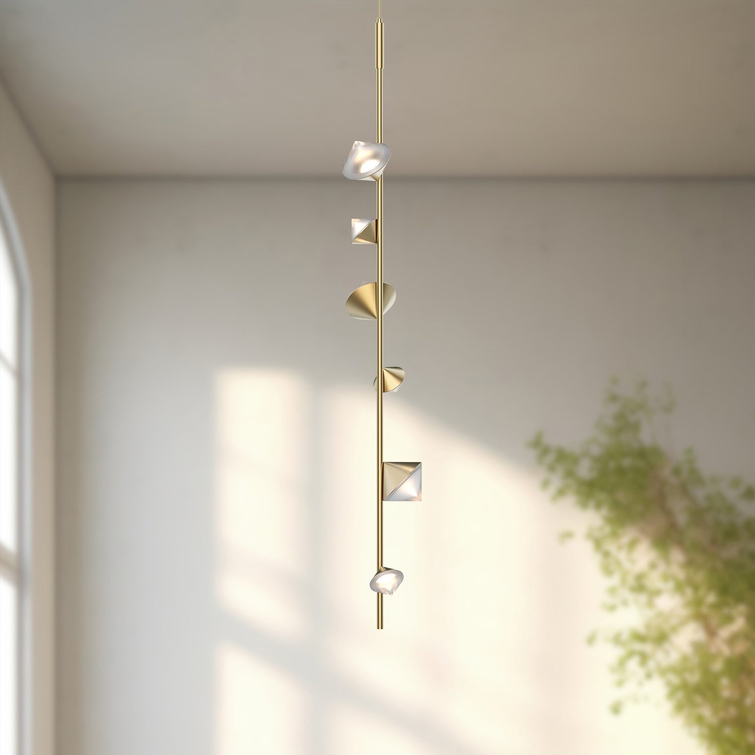 KUZCO LIGHTING INC, GEODE PENDANTS, PENDANT LIGHT