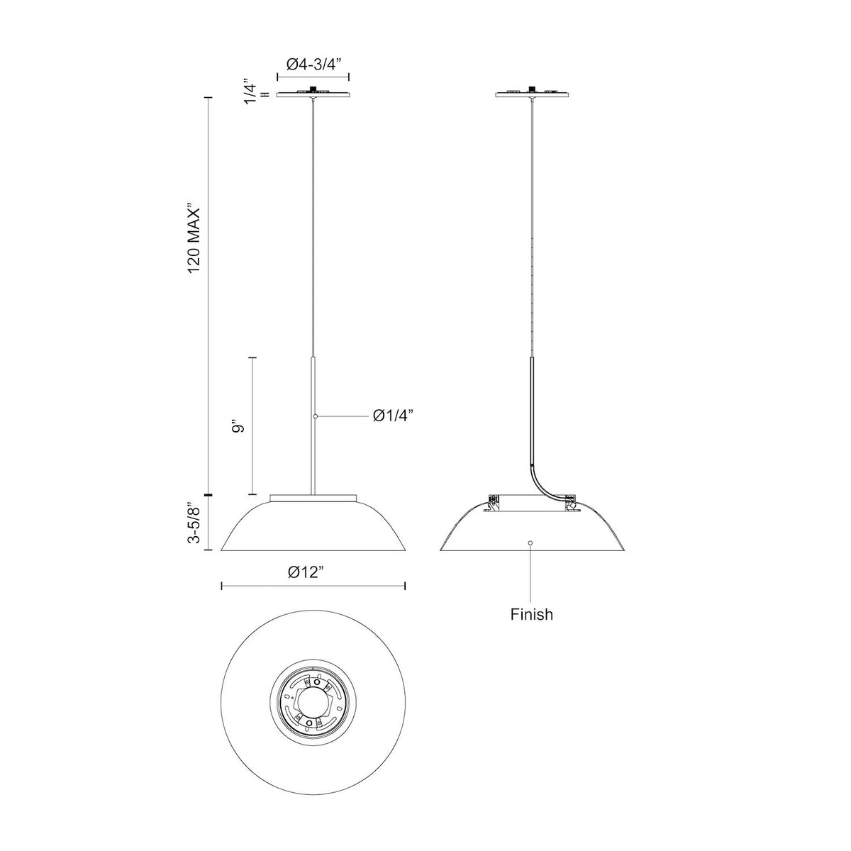 KUZCO LIGHTING INC, MAGELLAN PENDANTS, PENDANT LIGHT
