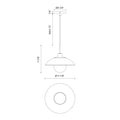 KUZCO LIGHTING INC, FRANCESCA PENDANTS, PENDANT LIGHT