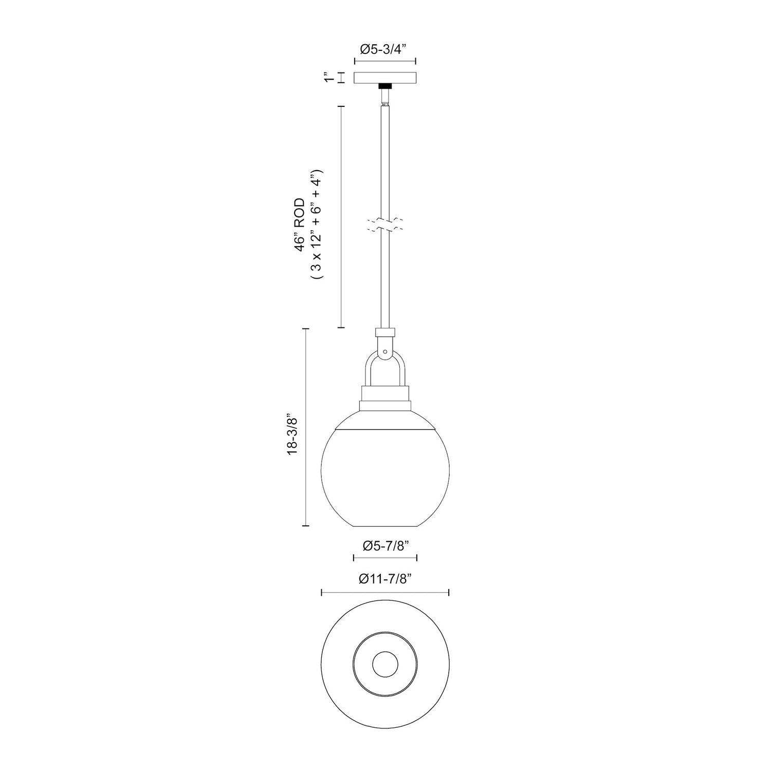 ALORA, COPPERFIELD PENDANTS, PENDANT LIGHT
