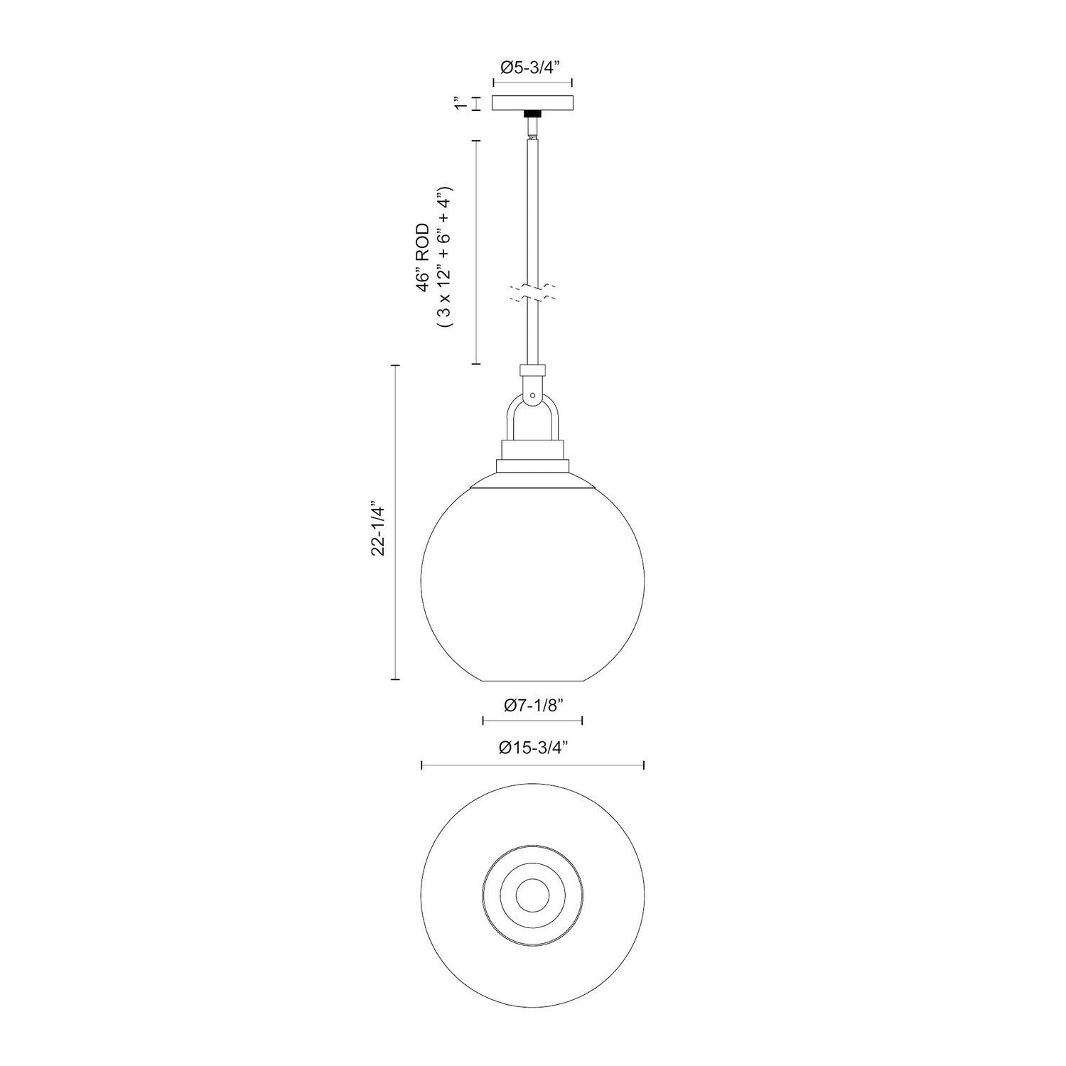 ALORA, COPPERFIELD PENDANTS, PENDANT LIGHT