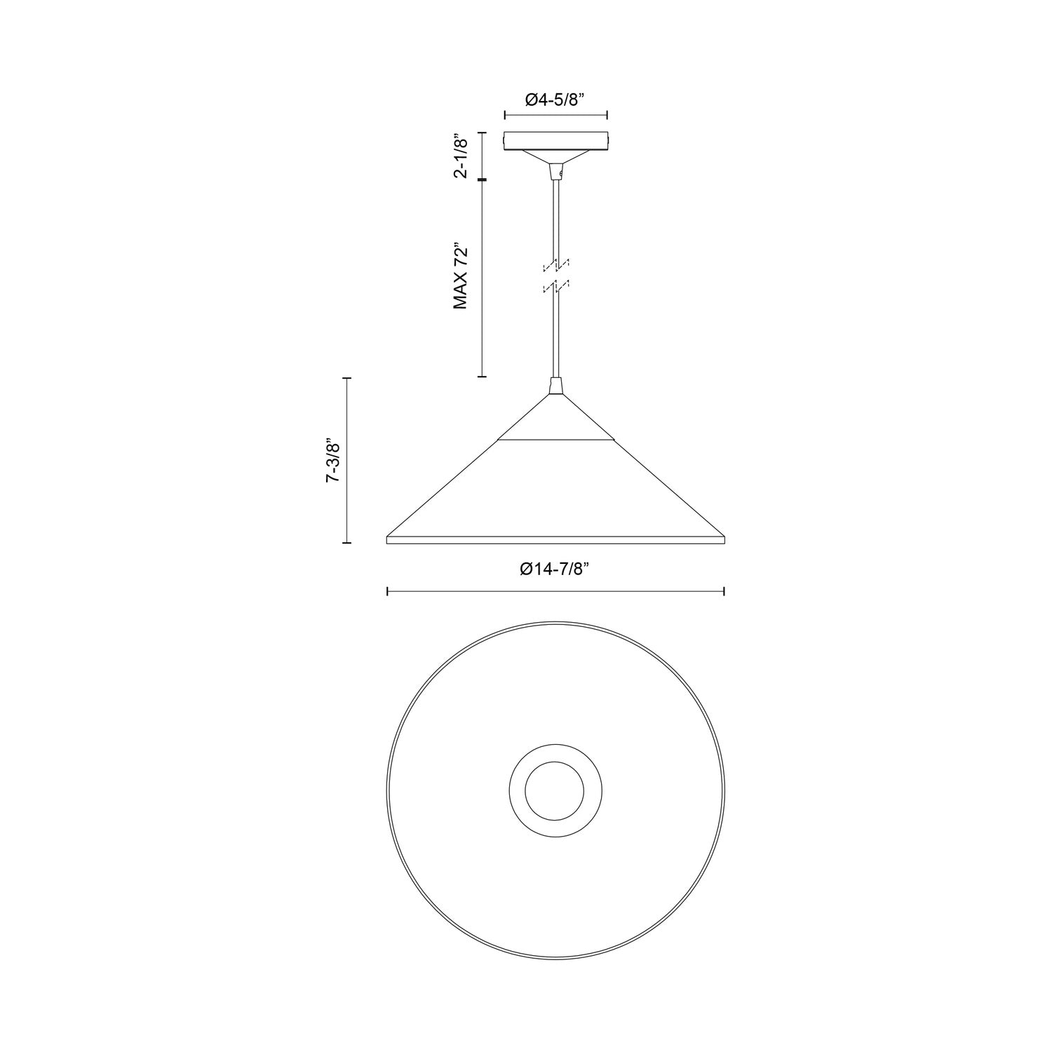KUZCO LIGHTING INC, MAUER PENDANTS, PENDANT LIGHT
