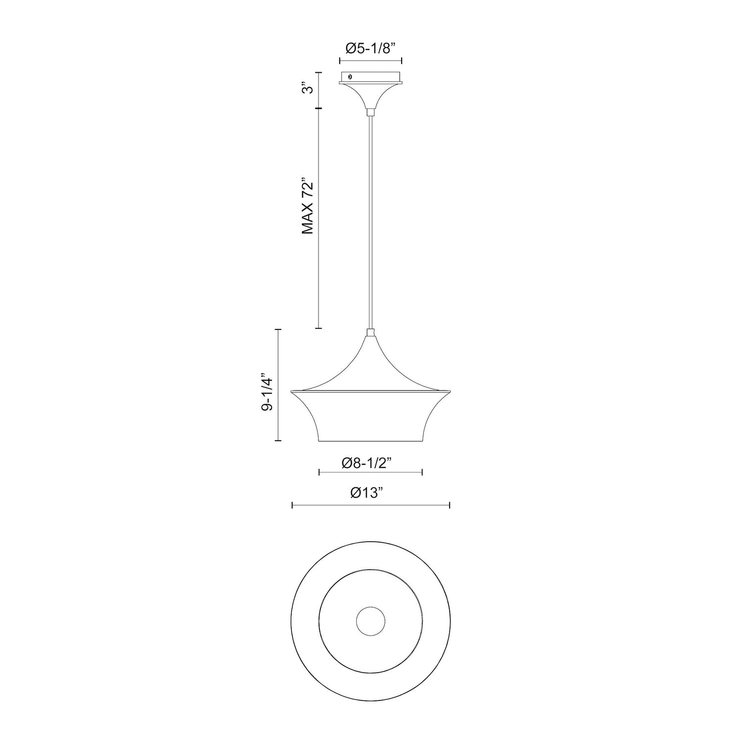 KUZCO LIGHTING INC, EMIKO PENDANTS, PENDANT LIGHT