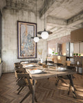 KUZCO LIGHTING INC, FUJI PENDANTS, PENDANT LIGHT