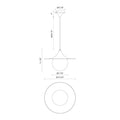 ALORA, FUJI PENDANTS, PENDANT LIGHT