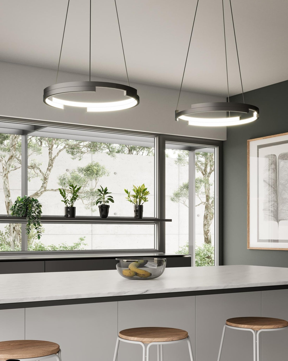 KUZCO LIGHTING INC, ANELLO MINOR PENDANTS, PENDANT LIGHT