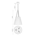 ALORA, PLISSE PENDANTS, PENDANT LIGHT