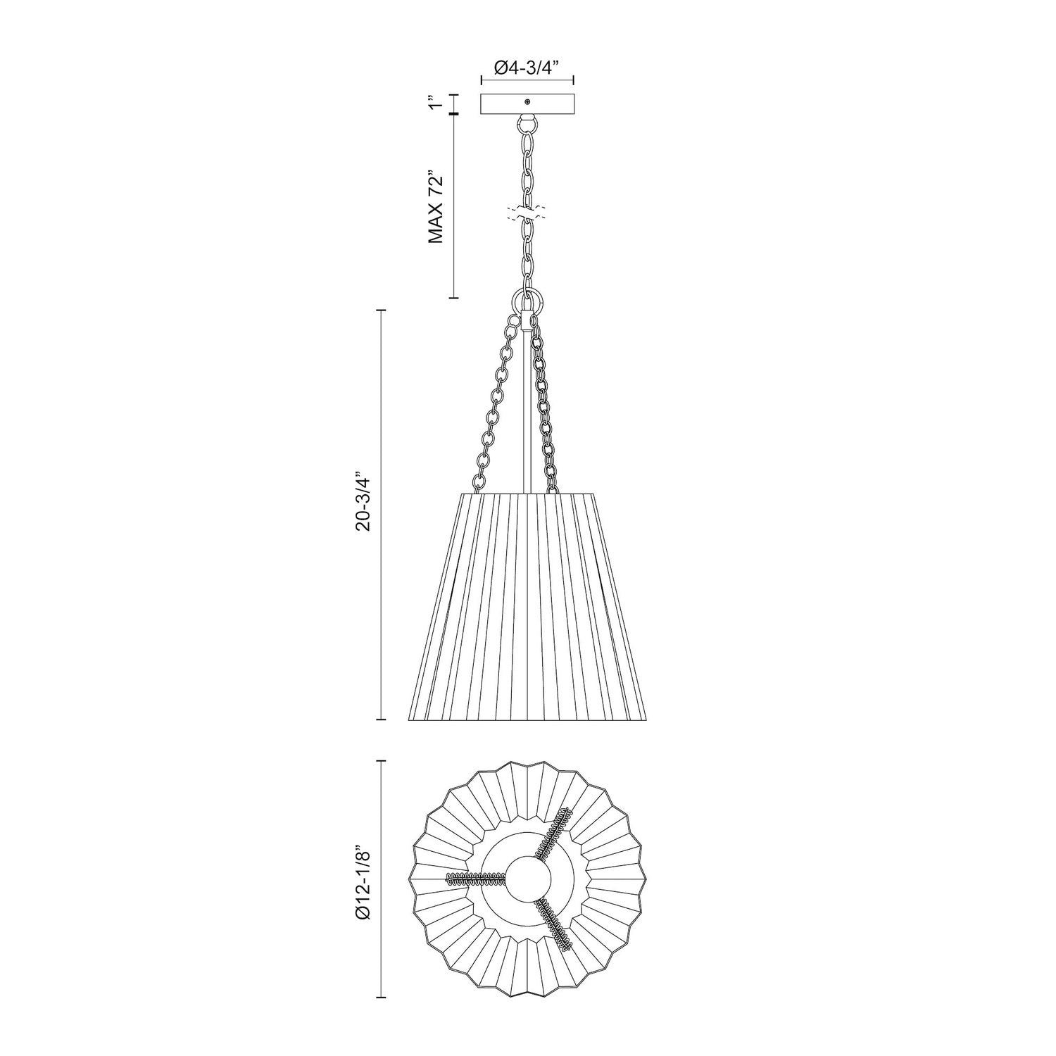 KUZCO LIGHTING INC PD528012MB d02beb45-c8eb-4a9a-8956-ad88f687f2ac