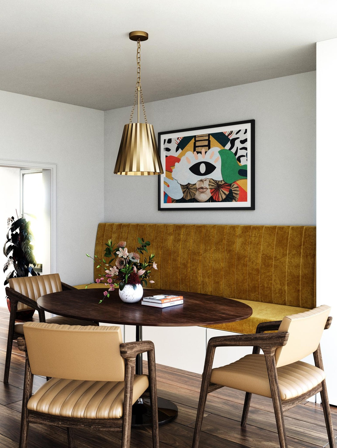 ALORA MOOD, PLISSE PENDANTS, PENDANT LIGHT