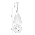 ALORA, PLISSE PENDANTS, PENDANT LIGHT