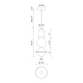 KUZCO LIGHTING INC, BIJOU PENDANTS, PENDANT LIGHT