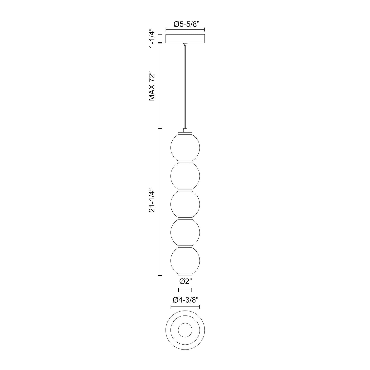 ALORA, BIJOU PENDANTS, PENDANT LIGHT