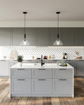 KUZCO LIGHTING INC, BELLEVIEW PENDANTS, PENDANT LIGHT