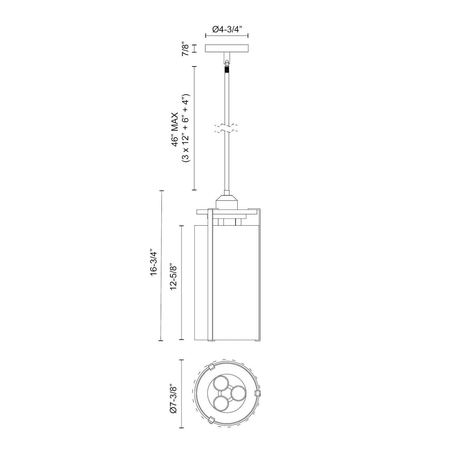 ALORA, BELMONT PENDANTS, PENDANT LIGHT