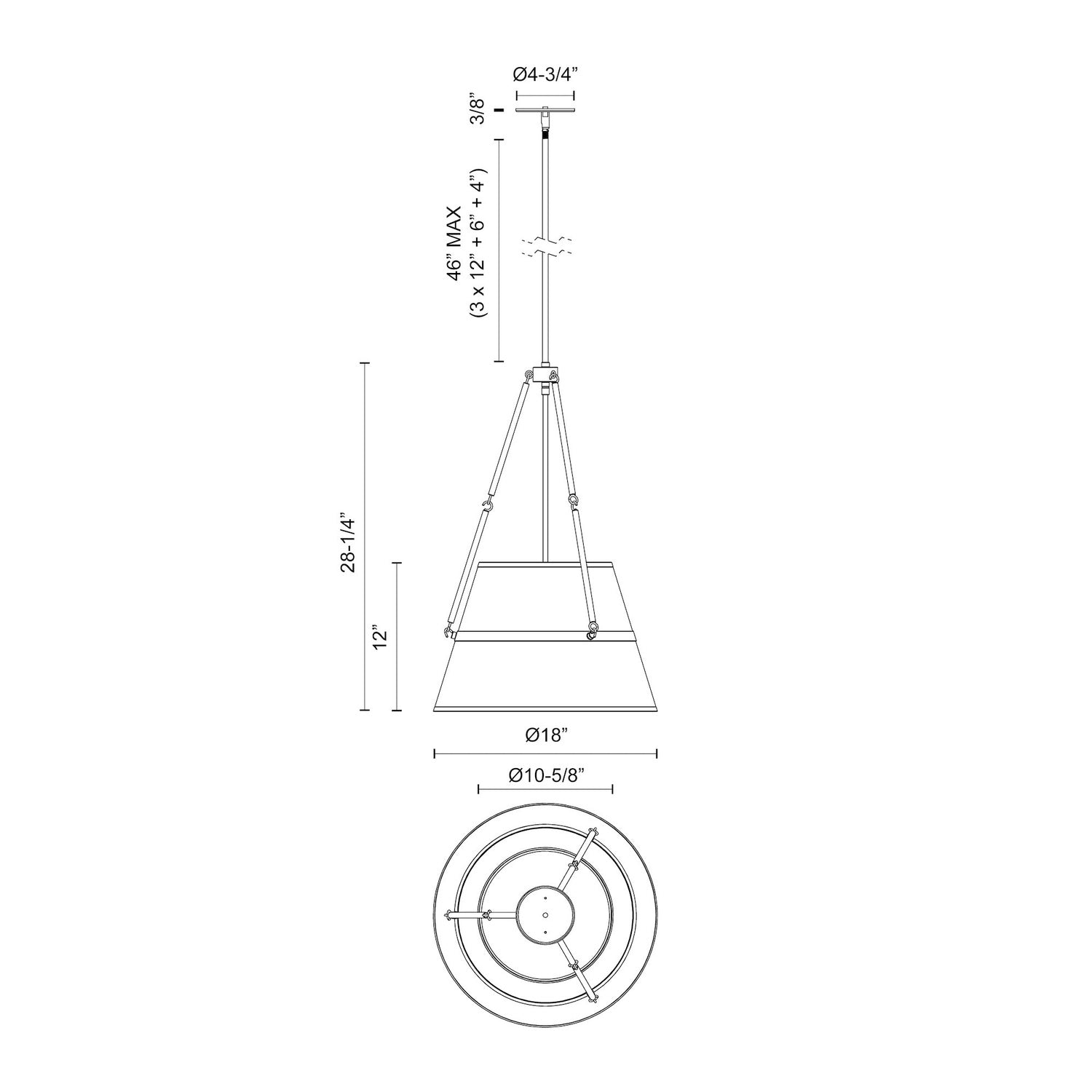 ALORA, OLIVER PENDANTS, PENDANT LIGHT