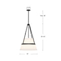 KUZCO LIGHTING INC, OLIVER PENDANTS, PENDANT LIGHT