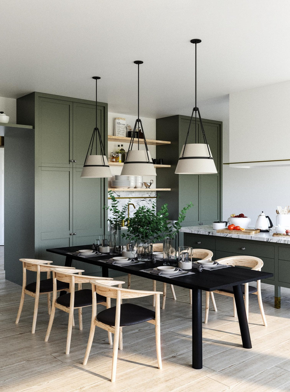 KUZCO LIGHTING INC, OLIVER PENDANTS, PENDANT LIGHT